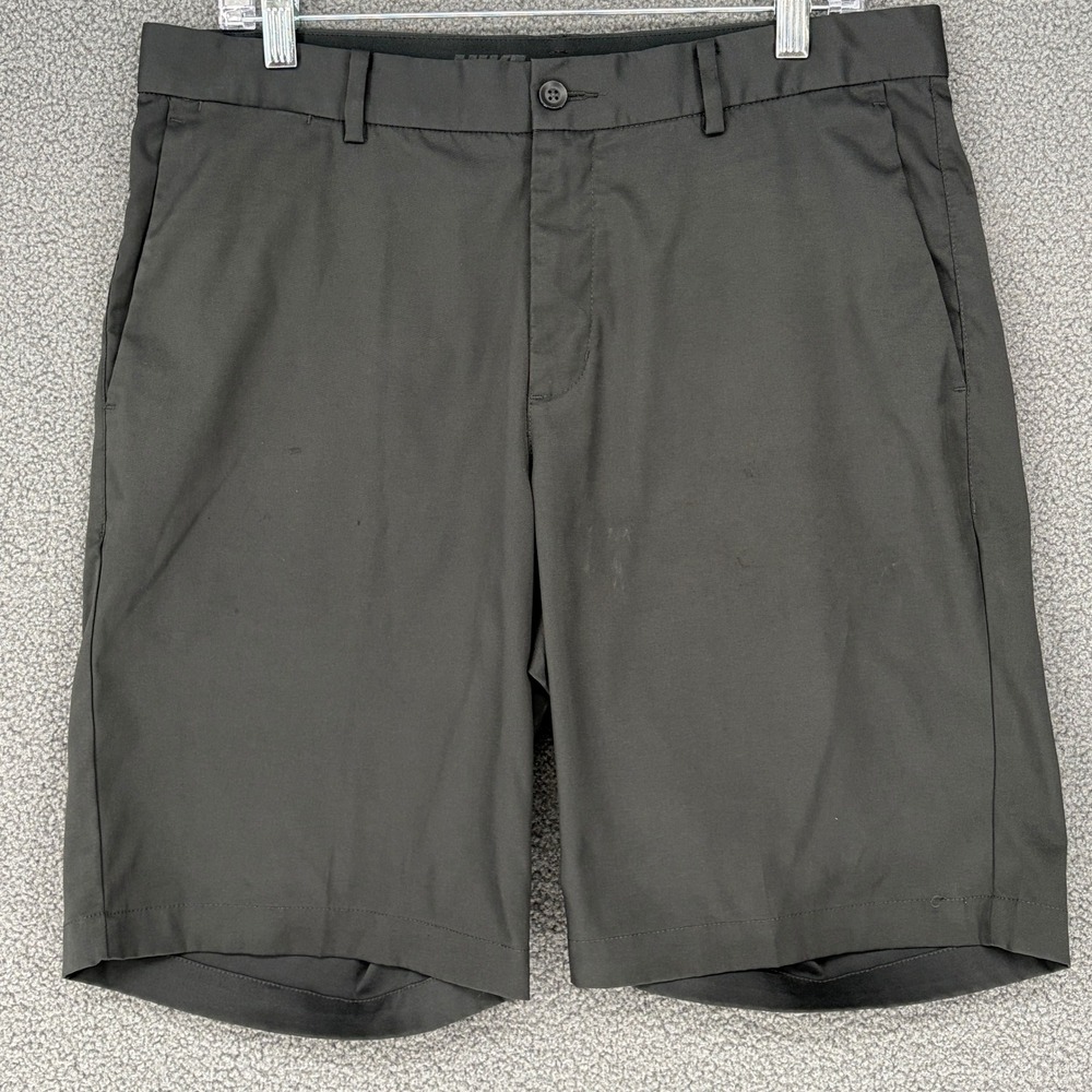 Nike Golf Dri-FIT Standard Fit Shorts Mens 32 Black Performance Stretch RN56323